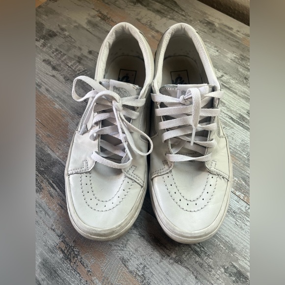 Vans of the wall leather size 7.5 - Picture 2 of 11